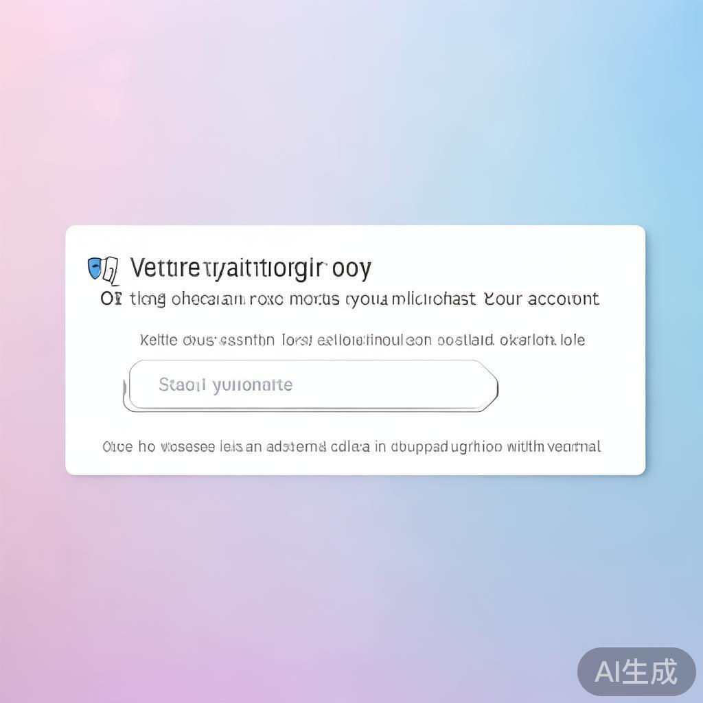 输入手机验证码或电子邮箱验证码进行验证。这是确保账